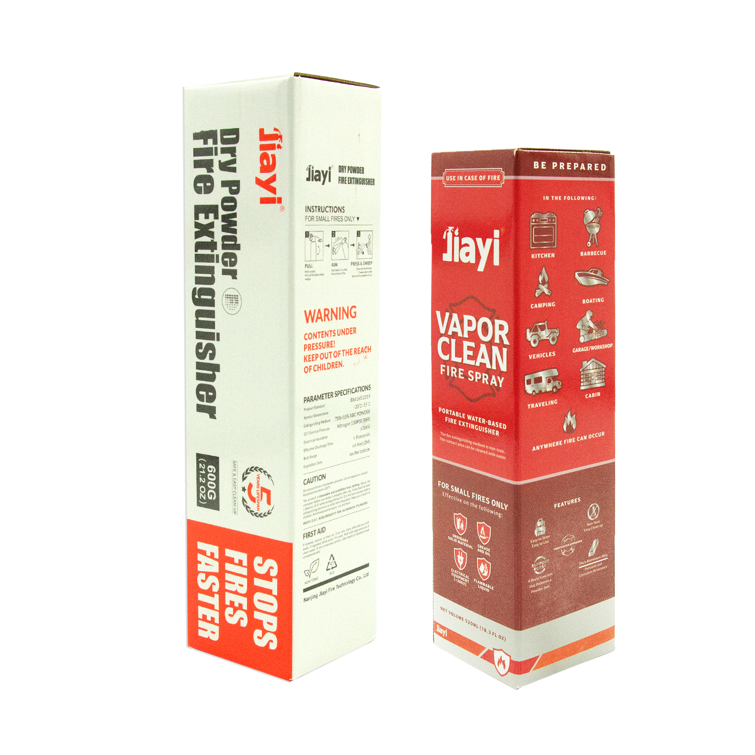 طفاية حريق مائية مثبتة على السيارة للمطبخ والسيارة