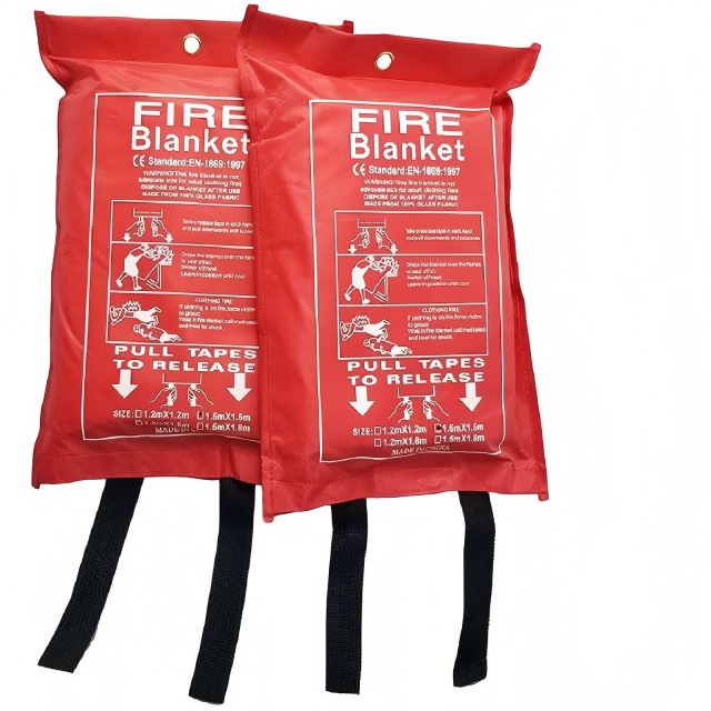 بطانية حريق متعددة الأحجام للسيارة