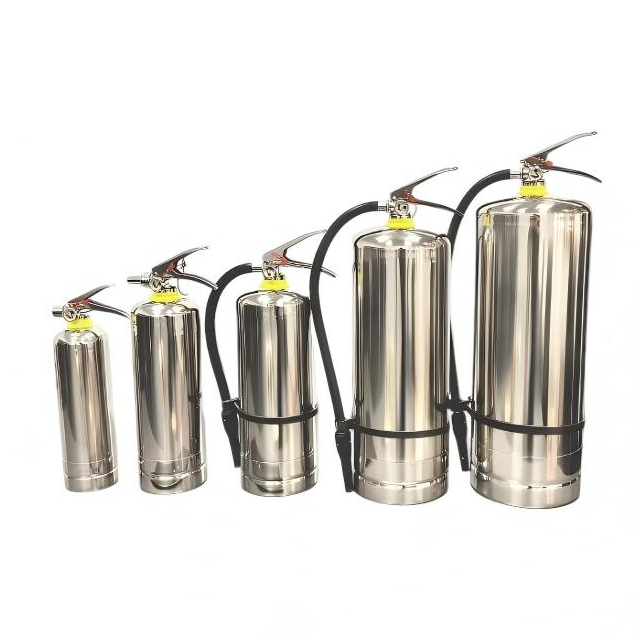 SUS 304 1L/2L/3L/4L/6L/9L طفاية حريق رغوية من الفولاذ المقاوم للصدأ 