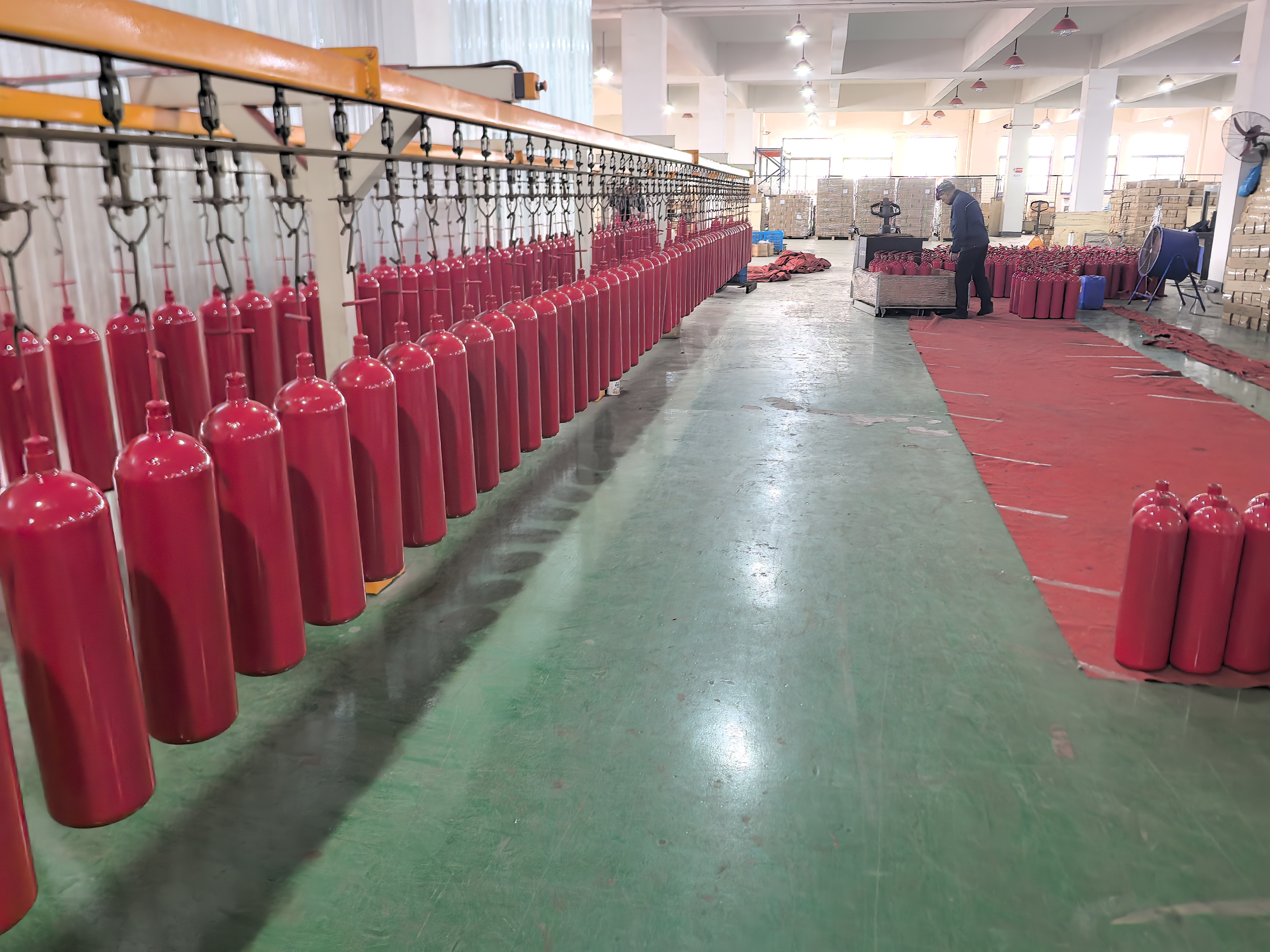 طفاية حريق بثاني أكسيد الكربون