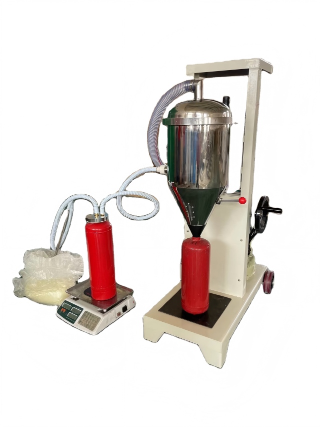 حشوة البودرة الجافة نصف الأوتوماتيكية