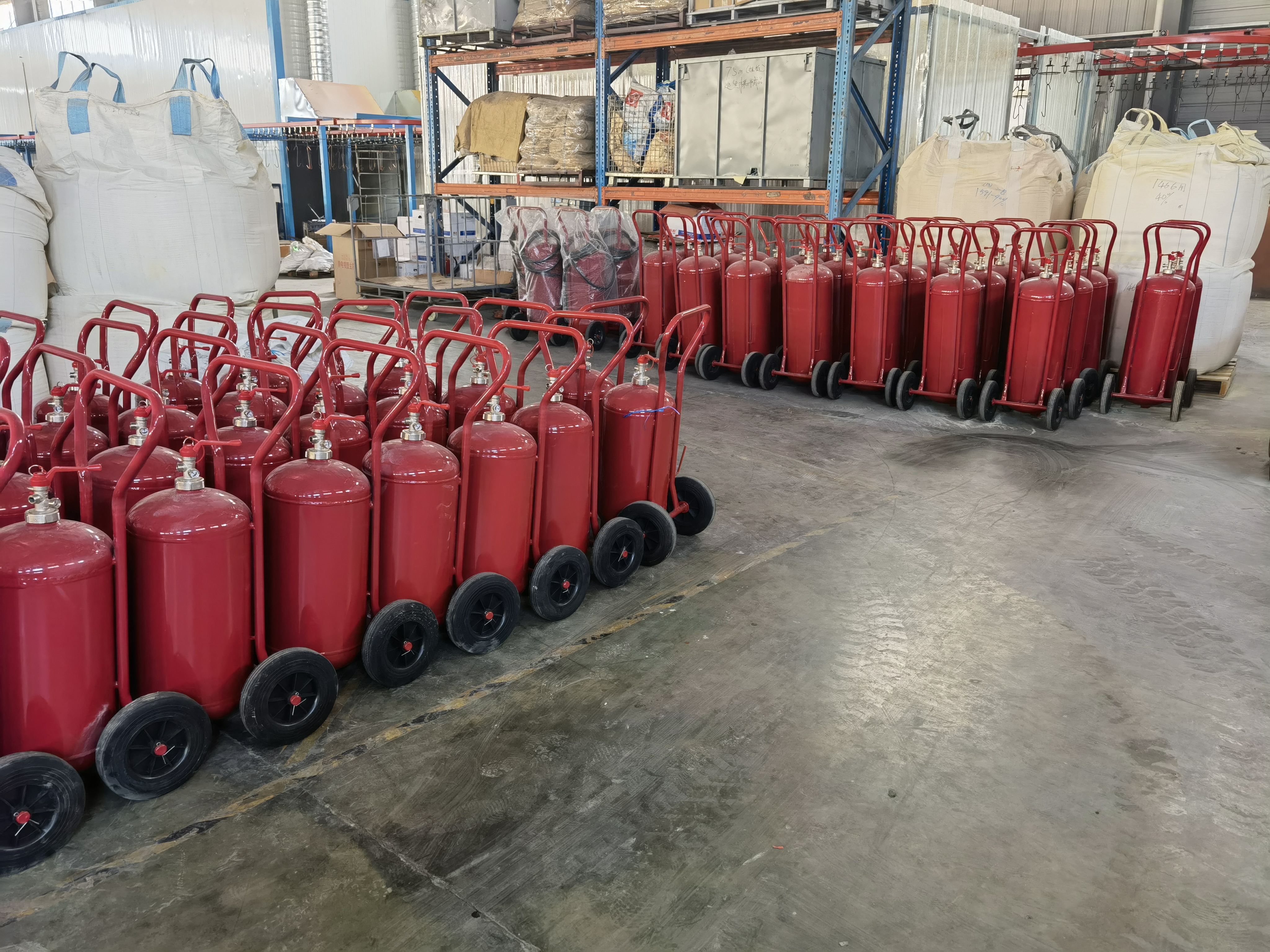 طفاية حريق بودرة جافة 25 كجم