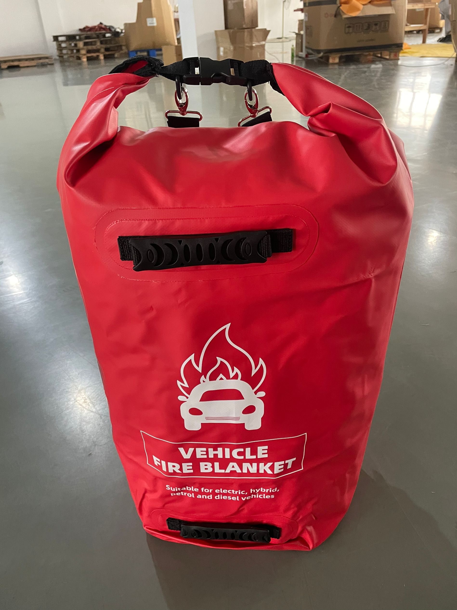 بطانية حريق من القماش الاحترافية للسيارة لإطفاء حرائق المركبات