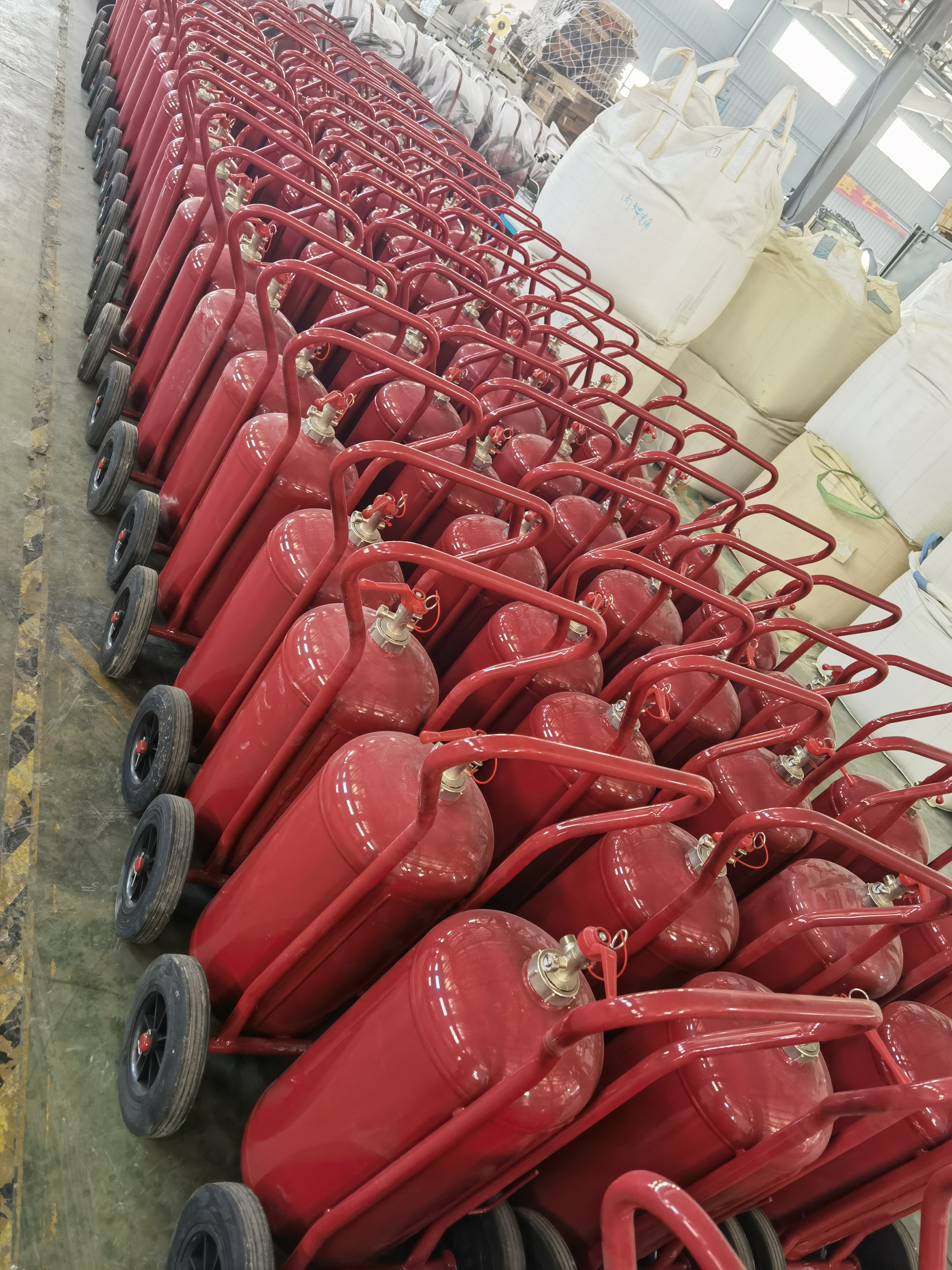 طفاية حريق بودرة جافة 25 كجم